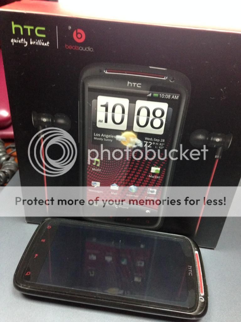 Chia tay em  HTC Sensation XE (z715e) màu đen, máy đẹp 99%