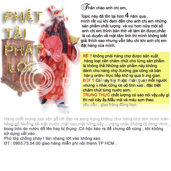 Chuyên bàn thờ thần tài bằng gỗ Muồng.     BỀN- ĐẸP-SANG-CHẤT!!!