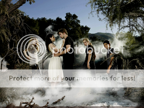 jacob black and edward cullen and bella. 100%. Jacob Black